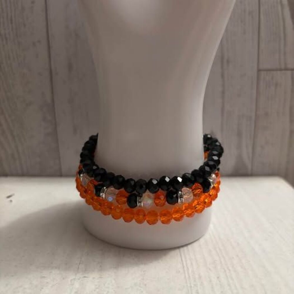 Handmade Beaded Stretch Bracelets 0268